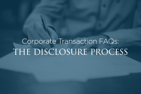 Corporate Transactions Article Cover Image